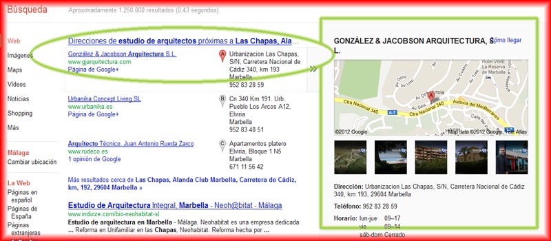 Posicionamiento por geolocalización en Google y Bing